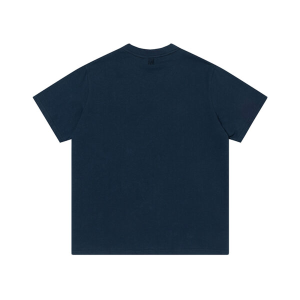 Tonal Ami De Coeur T-Shirt-Dark Blue - Image 2