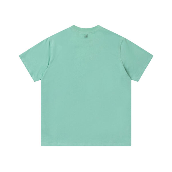Tonal Ami De Coeur T-Shirt-Teal - Image 2