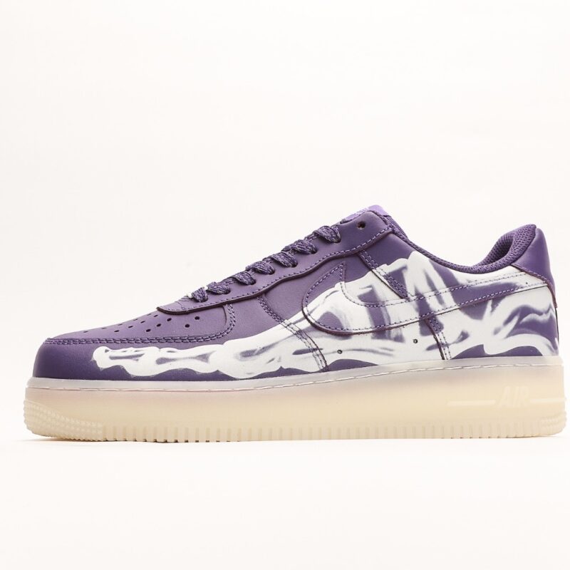 Air Force 1 Low '07 QS Purple Skeleton Halloween (2021)