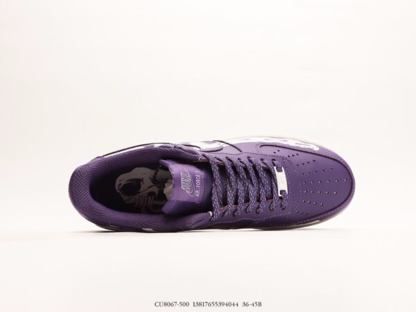 Air Force 1 Low '07 QS Purple Skeleton Halloween (2021) - Image 3