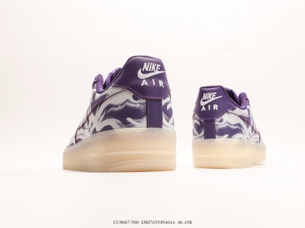 Air Force 1 Low '07 QS Purple Skeleton Halloween (2021) - Image 5