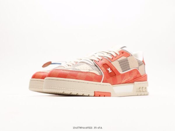Louis Vuitton Trainer Damier Orange - Image 5