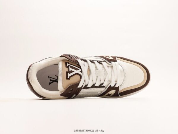 Louis Vuitton Trainer Low Brown/White - Image 3