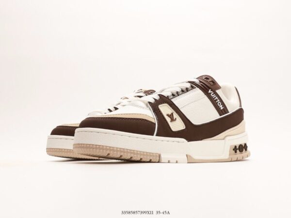 Louis Vuitton Trainer Low Brown/White - Image 5
