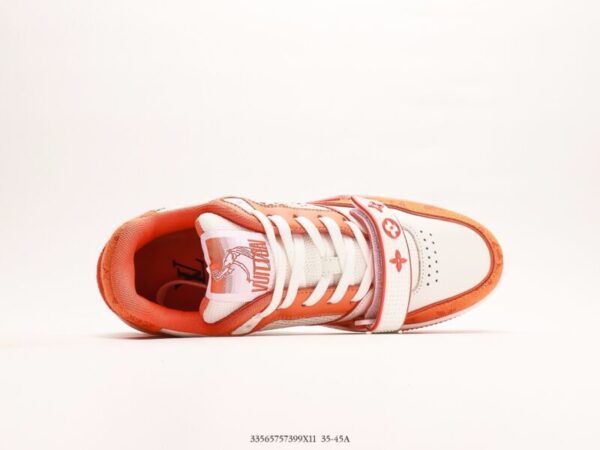 Louis Vuitton Trainer Orange - Image 3