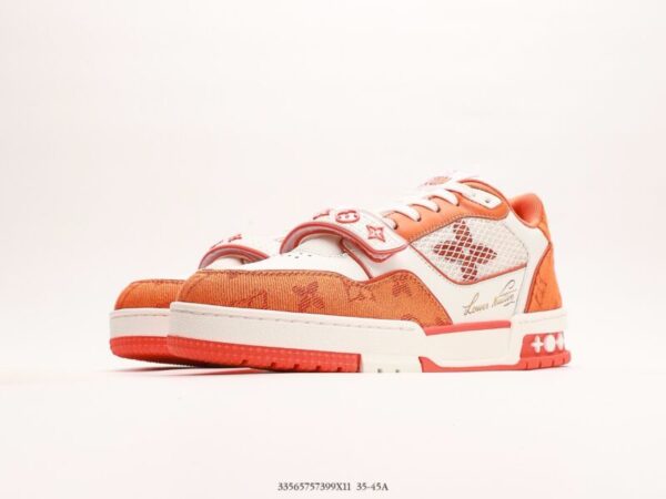 Louis Vuitton Trainer Orange - Image 5