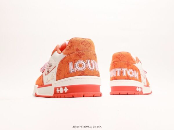 Louis Vuitton Trainer Orange - Image 6