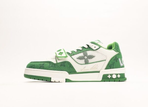 Louis Vuitton Trainer Green/White