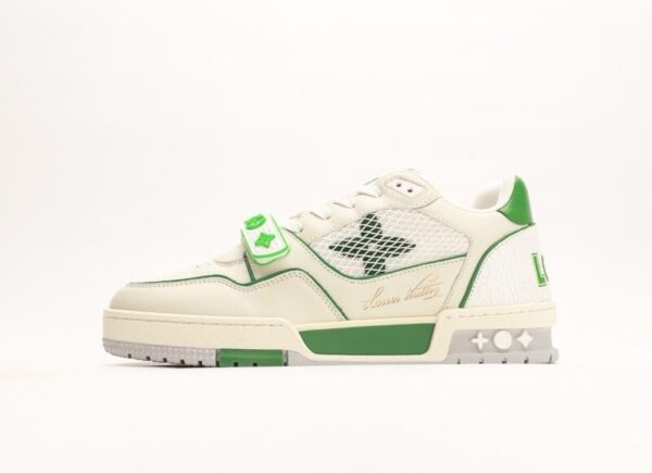 Louis Vuitton Trainer Cream/Green