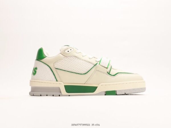 Louis Vuitton Trainer Cream/Green - Image 2