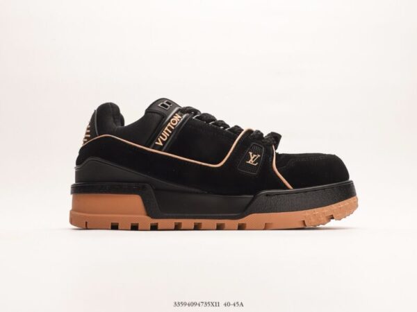 Louis Vuitton Skate Maxi Suede Black/Brown - Image 2