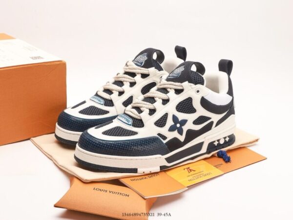 Louis Vuitton Skate Marine/White - Image 3
