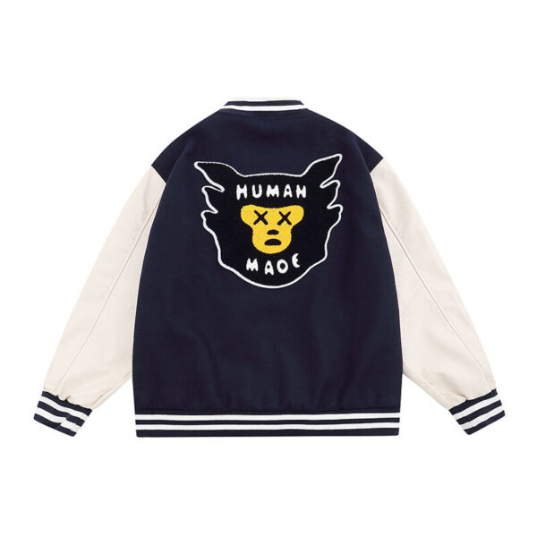Human Made x Kaws Varsity Jacket - Image 2