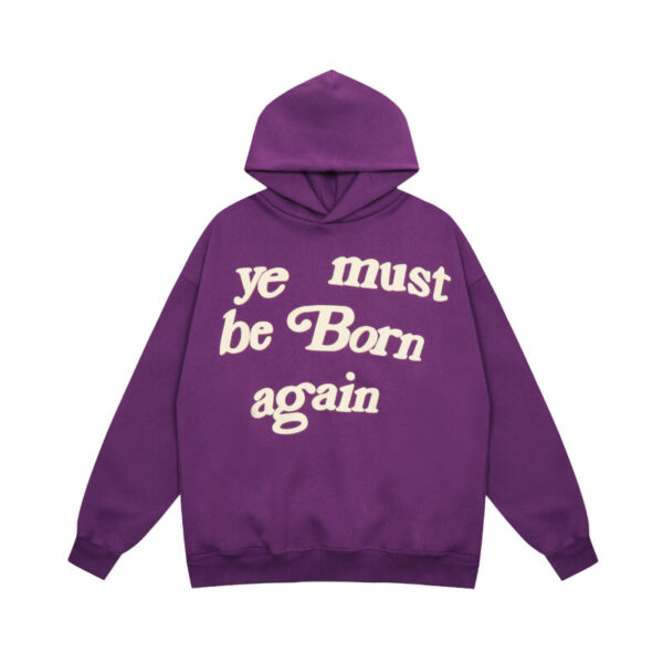 Born again Hoodie Purple