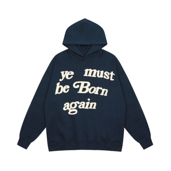 Born again Hoodie Blue