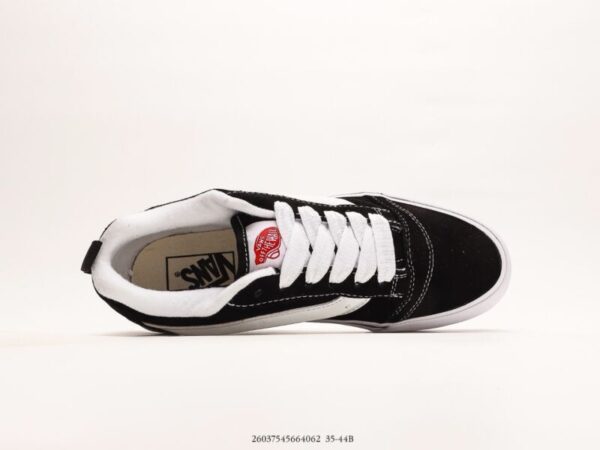 Vans Knu Skool Black/White - Image 4