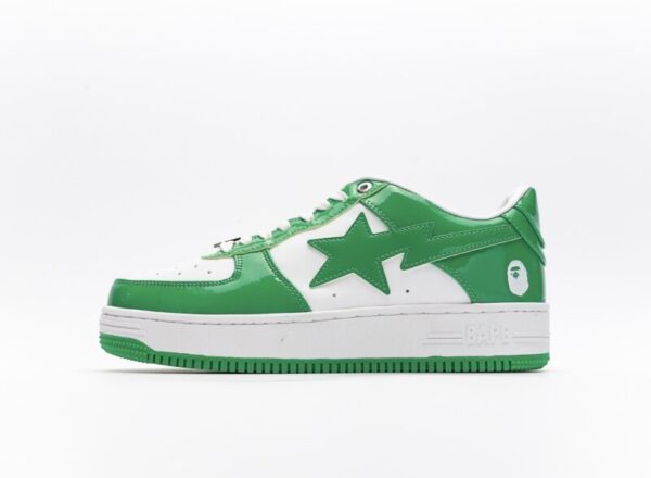BAPE® Sk8 Sta Low Green/White - Image 2