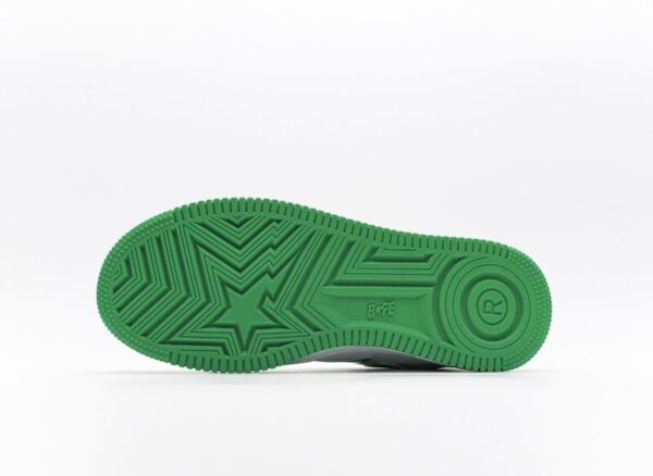 BAPE® Sk8 Sta Low Green/White - Image 5