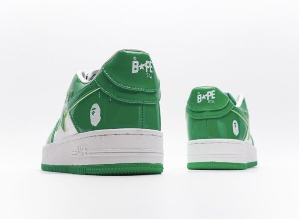 BAPE® Sk8 Sta Low Green/White - Image 7