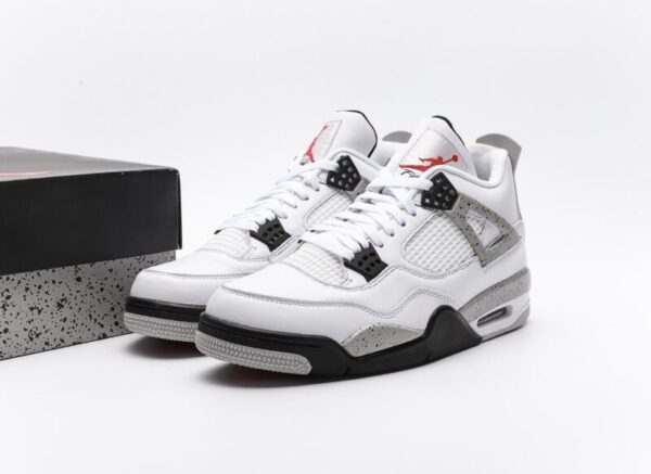 Jordan 4 Retro OG Mid White Cement - Image 3