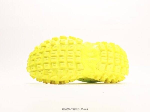 Balenciaga Bouncer Sneaker in Fluo Yellow - Image 4