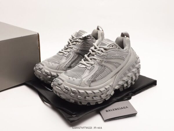 Balenciaga Bouncer Sneaker in Grey - Image 6