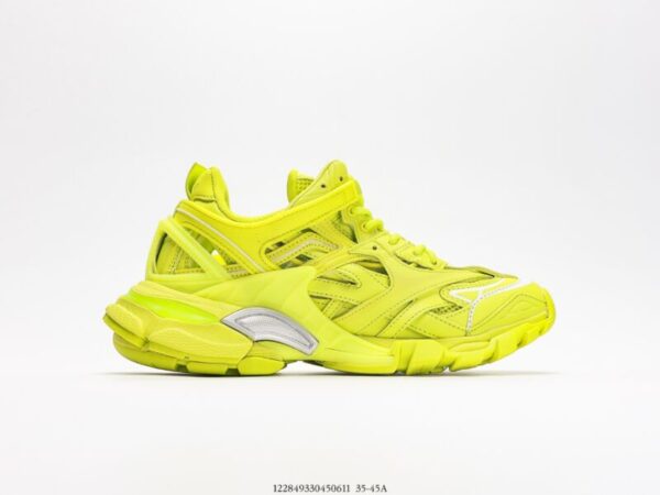 60mm Track 2.0 Faux Leather Lime - Image 2