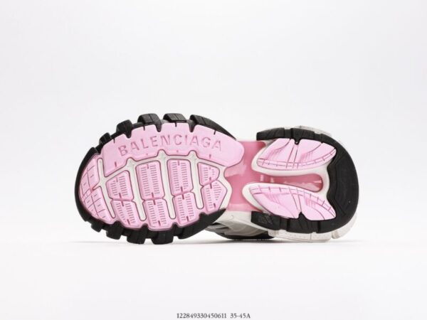 60mm Track 2.0 Faux Leather White/Pink - Image 4