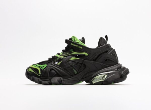 60mm Track 2.0 Faux Leather Black/Green