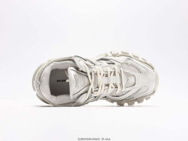60mm Track 2.0 Faux Leather White - Image 3