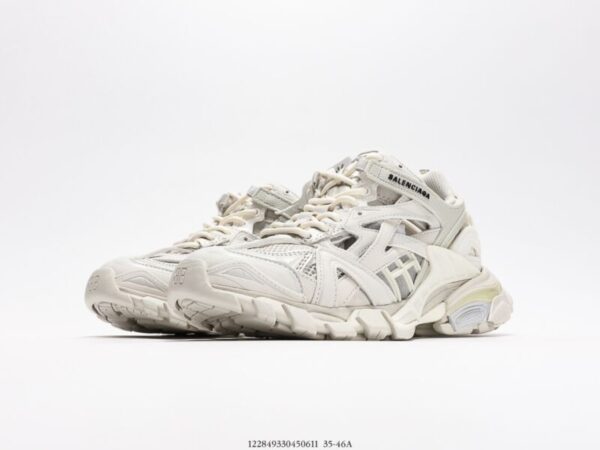 60mm Track 2.0 Faux Leather White - Image 6