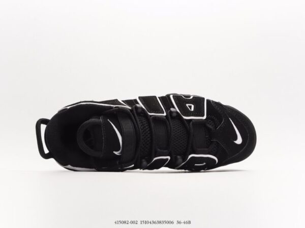 Nike Air More Uptempo Black/White - Image 3
