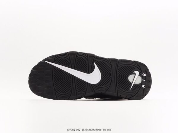 Nike Air More Uptempo Black/White - Image 4