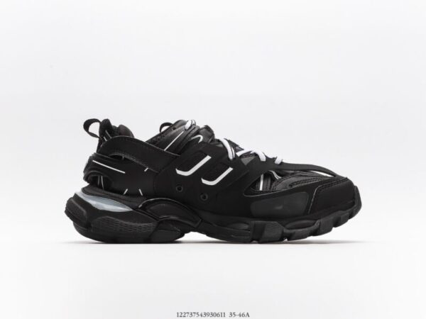 Balenciaga Track 1 LED "Black/White" - Image 2