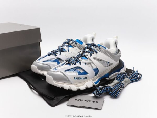 Balenciaga Track 1 White/Blue - Image 6