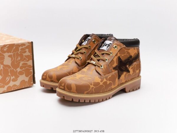 Bape x Timberland  Boot - Image 7