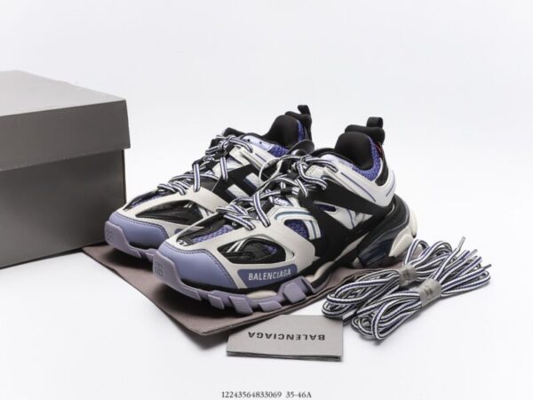 Balenciaga Track 1 White/Purple - Image 7