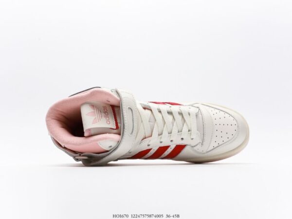 Adidas Forum 84 Off White Pink Red - Image 3
