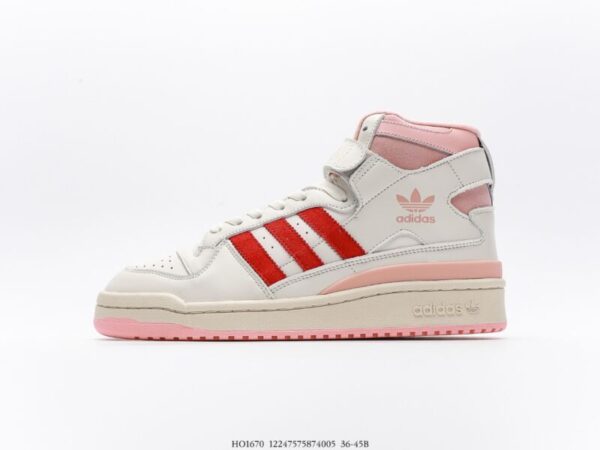 Adidas Forum 84 Off White Pink Red