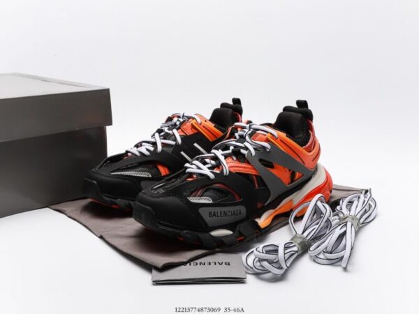 Balenciaga Track 1 Orange/Black - Image 7