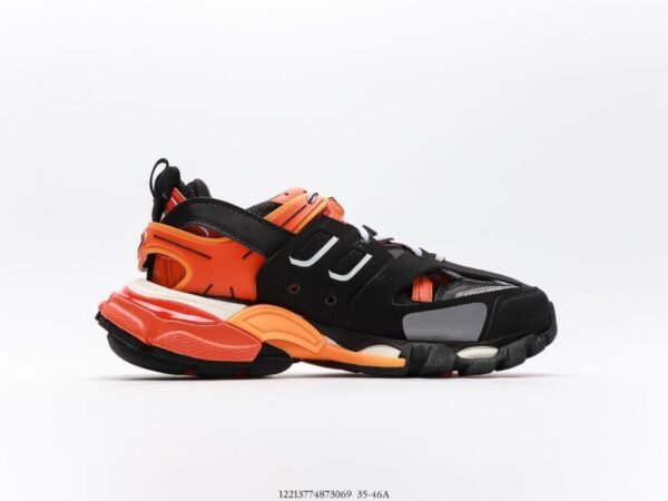 Balenciaga Track 1 Orange/Black - Image 2