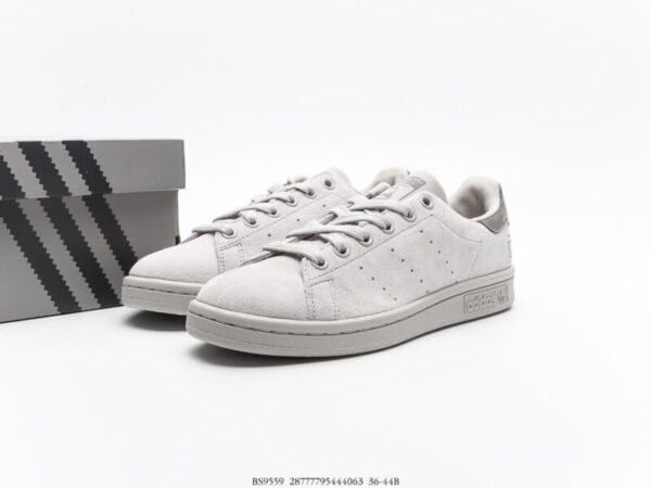 Jual Adidas Stan Smith x Reigning Champ Light Grey - Image 4