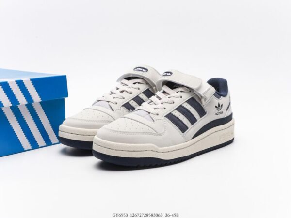 Adidas Forum 84 Light Gray Blue - Image 7