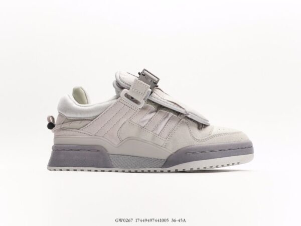 Adidas Forum x Bad Bunny Grey - Image 2