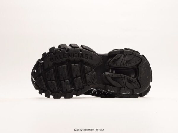 Balenciaga Track 1 (Custom) Black - Image 4