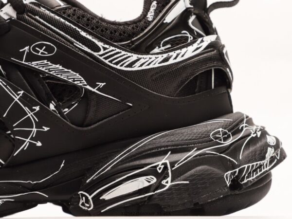 Balenciaga Track 1 (Custom) Black - Image 8