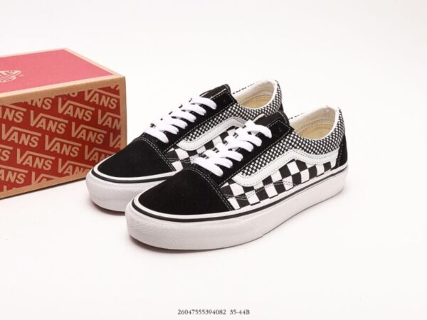 Vans Old Skool Black Checkered - Image 5