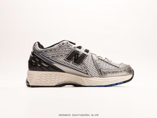 New Balance 1906R Metallic Silver/Blue - Image 2