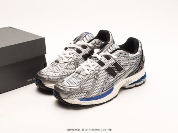 New Balance 1906R Metallic Silver/Blue - Image 7