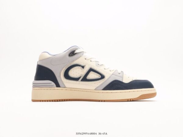 Dior B57 Mid Top Blue/Cream - Image 6